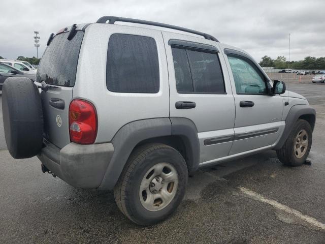 1J4GL48K04W303442 - 2004 JEEP LIBERTY SPORT 银色 照片 3