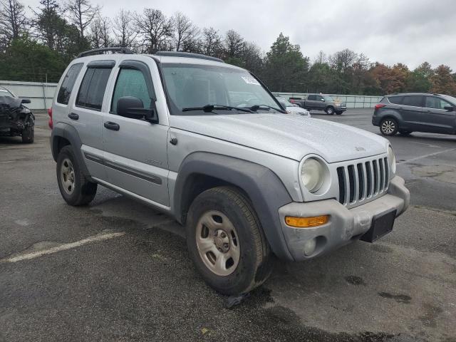 1J4GL48K04W303442 - 2004 JEEP LIBERTY SPORT 银色 照片 4