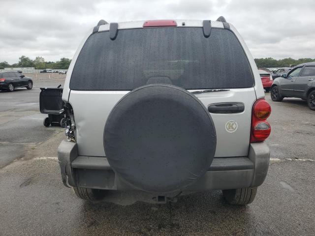 1J4GL48K04W303442 - 2004 JEEP LIBERTY SPORT 银色 照片 6