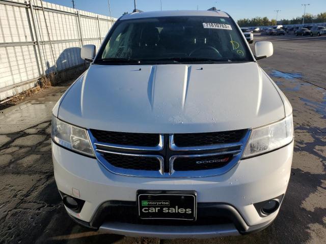 3C4PDDBGXHT512304 - 2017 DODGE JOURNEY SXT WHITE photo 5