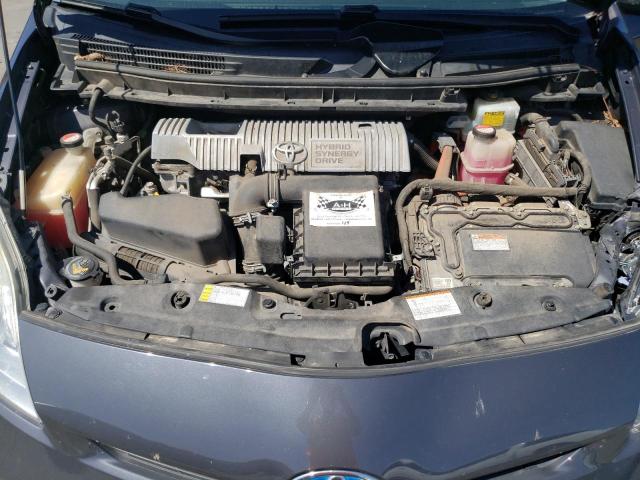 JTDKN3DU6F1987618 - 2015 TOYOTA PRIUS Сұр фото 11