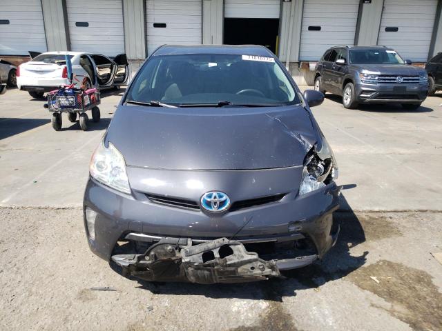 JTDKN3DU6F1987618 - 2015 TOYOTA PRIUS Сұр фото 5