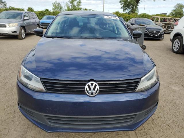 3VW2K7AJ2DM360003 - 2013 VOLKSWAGEN JETTA BASE Niebieski zdjęcie 5