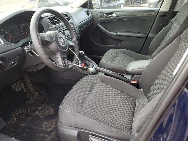 3VW2K7AJ2DM360003 - 2013 VOLKSWAGEN JETTA BASE Niebieski zdjęcie 7