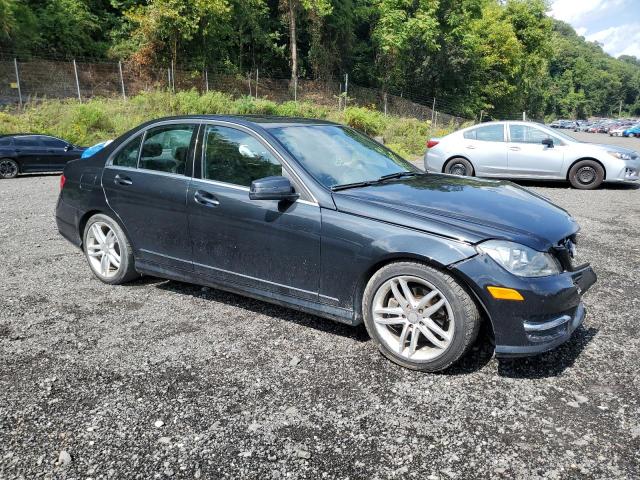 WDDGF8BB9CR193930 - 2012 MERCEDES-BENZ C 300 4MATIC BLACK photo 4