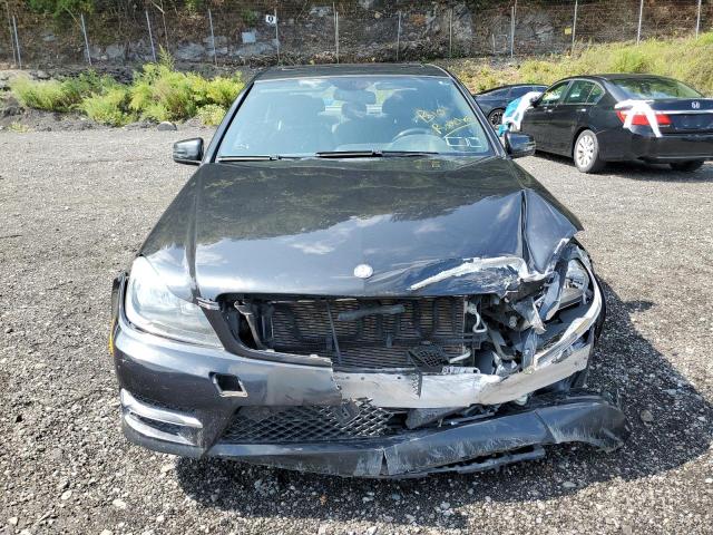 WDDGF8BB9CR193930 - 2012 MERCEDES-BENZ C 300 4MATIC BLACK photo 5