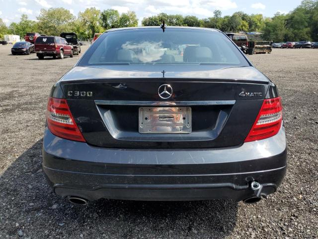 WDDGF8BB9CR193930 - 2012 MERCEDES-BENZ C 300 4MATIC BLACK photo 6