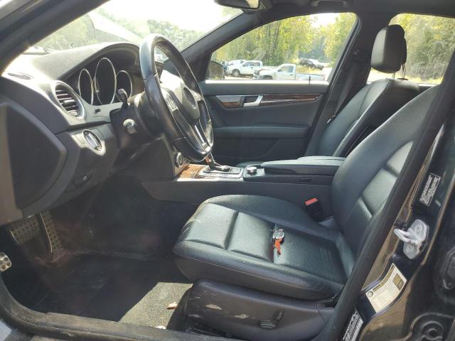WDDGF8BB9CR193930 - 2012 MERCEDES-BENZ C 300 4MATIC BLACK photo 7