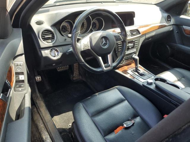 WDDGF8BB9CR193930 - 2012 MERCEDES-BENZ C 300 4MATIC BLACK photo 8