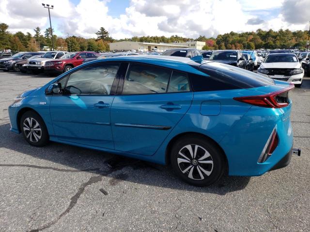 JTDKARFPXJ3080969 - 2018 TOYOTA PRIUS PRIM 蓝色 照片 2