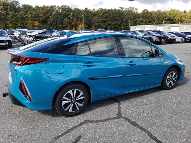 JTDKARFPXJ3080969 - 2018 TOYOTA PRIUS PRIM 蓝色 照片 3