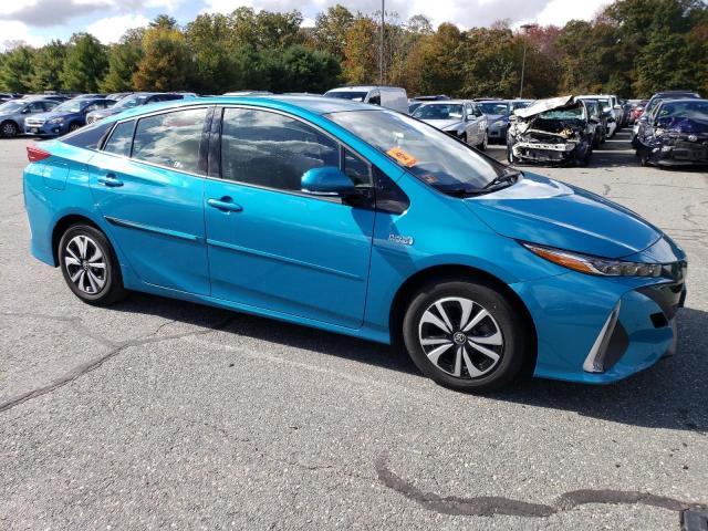 JTDKARFPXJ3080969 - 2018 TOYOTA PRIUS PRIM 蓝色 照片 4