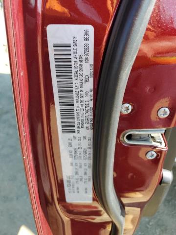 3C6RR7LT4HG788131 - 2017 RAM 1500 SLT MAROON photo 13