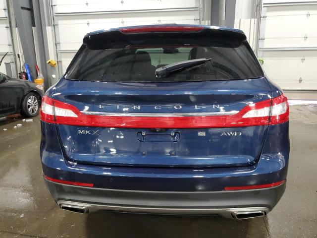 2LMPJ8KR2HBL37074 - 2017 LINCOLN MKX SELECT BLUE photo 6