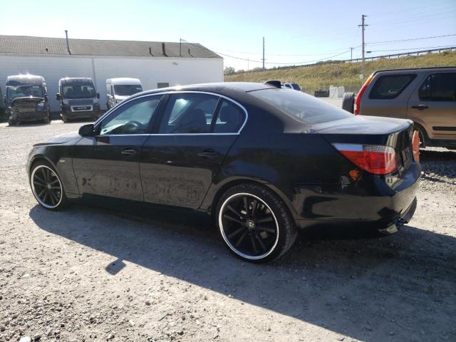 WBANE53577CW59758 - 2007 BMW 525 I BLACK photo 2