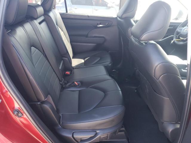 5TDGZRAH0NS558898 - 2022 TOYOTA HIGHLANDER XLE Qırmızı foto 11