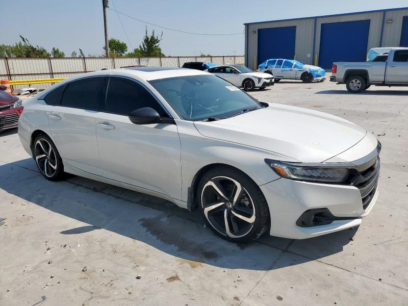 1HGCV2F35NA003247 - 2022 HONDA ACCORD SPORT 白色 照片 4
