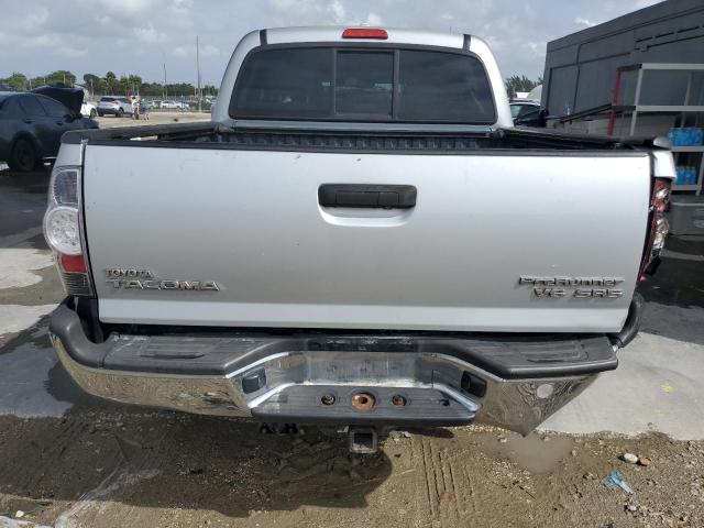 3TMJU62NX9M076484 - 2009 TOYOTA TACOMA DOUBLE CAB PRERUNNER SILVER photo 6