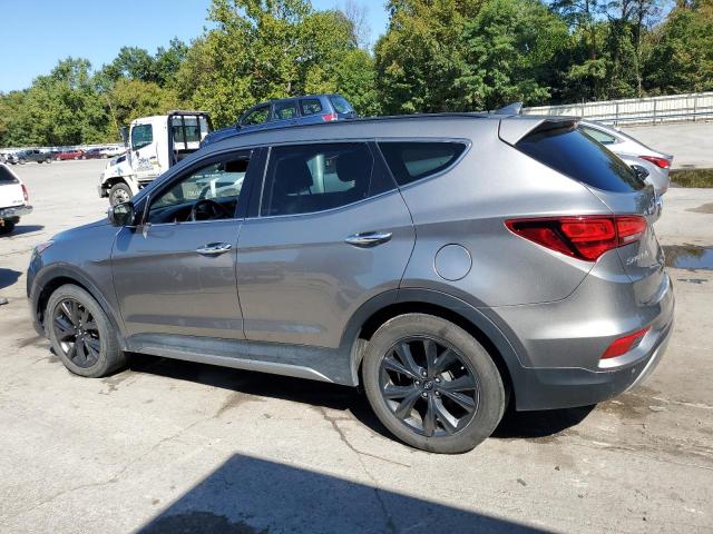 5XYZWDLA8HG489562 - 2017 HYUNDAI SANTA FE S SILVER photo 2