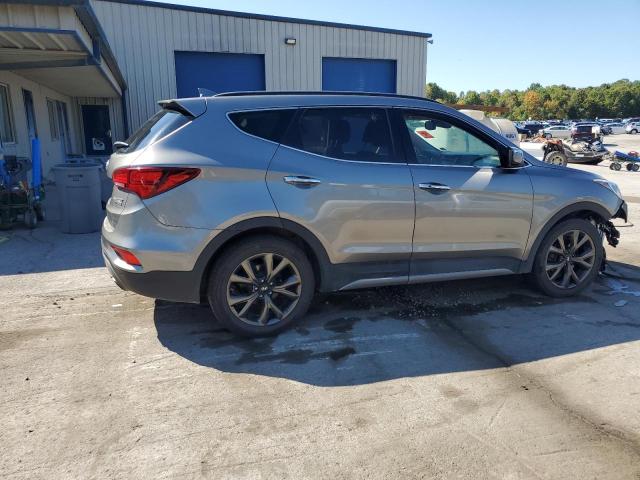 5XYZWDLA8HG489562 - 2017 HYUNDAI SANTA FE S SILVER photo 3