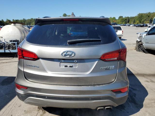 5XYZWDLA8HG489562 - 2017 HYUNDAI SANTA FE S SILVER photo 6