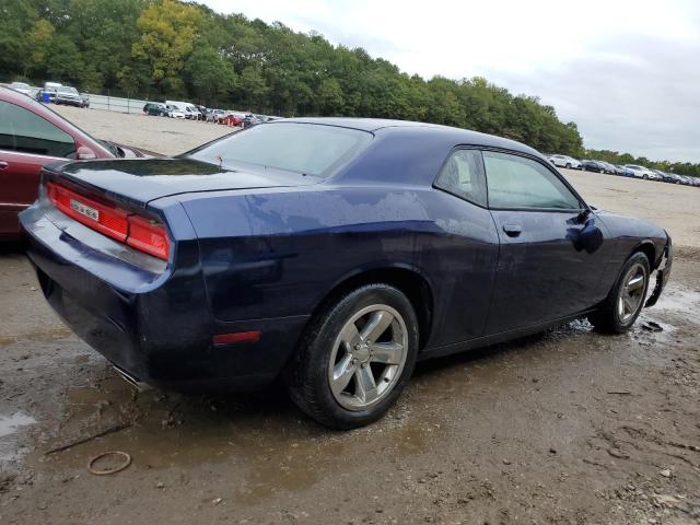 2C3CDYAG6DH607750 - 2013 DODGE CHALLENGER SXT BLUE photo 3