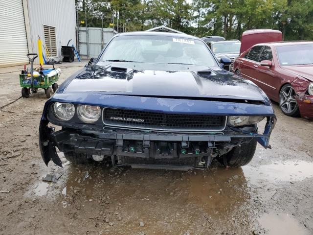 2C3CDYAG6DH607750 - 2013 DODGE CHALLENGER SXT BLUE photo 5