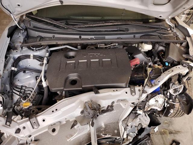 2T1BURHE6EC152170 - 2014 TOYOTA COROLLA L SILVER photo 11