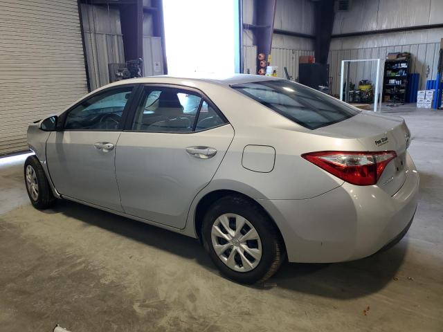 2T1BURHE6EC152170 - 2014 TOYOTA COROLLA L SILVER photo 2