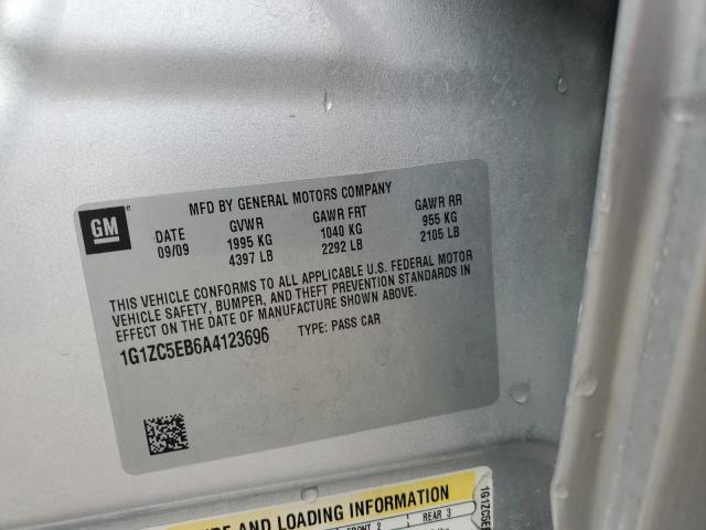 1G1ZC5EB6A4123696 - 2010 CHEVROLET MALIBU 1LT 灰色 照片 13