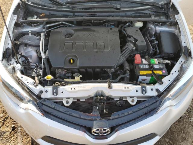 2T1BURHE3GC605776 - 2016 TOYOTA COROLLA L ვერცხლისფერი ფოტო 11