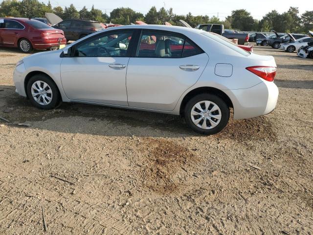 2T1BURHE3GC605776 - 2016 TOYOTA COROLLA L ვერცხლისფერი ფოტო 2