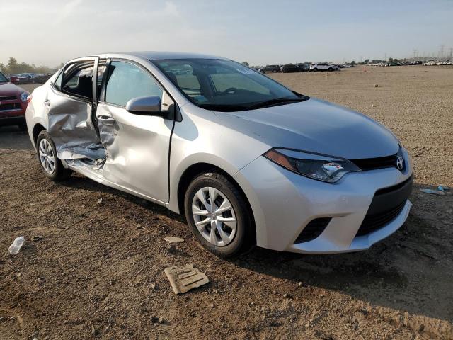 2T1BURHE3GC605776 - 2016 TOYOTA COROLLA L ვერცხლისფერი ფოტო 4