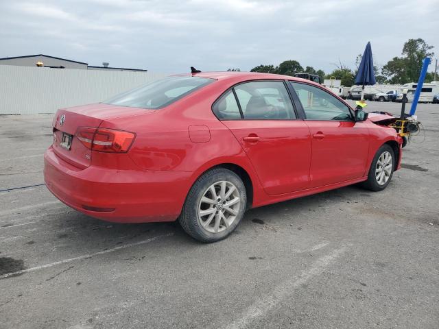 3VWD17AJ4FM238628 - 2015 VOLKSWAGEN JETTA SE RED photo 3