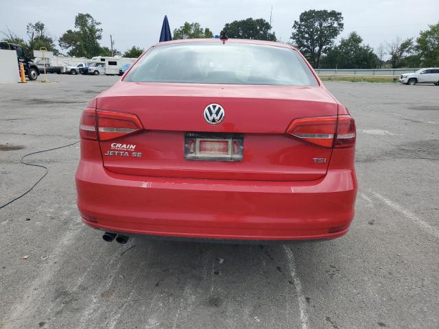 3VWD17AJ4FM238628 - 2015 VOLKSWAGEN JETTA SE RED photo 6