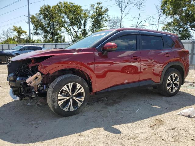 JN8BT3BB3NW333902 - 2022 NISSAN ROGUE SV RED photo 1