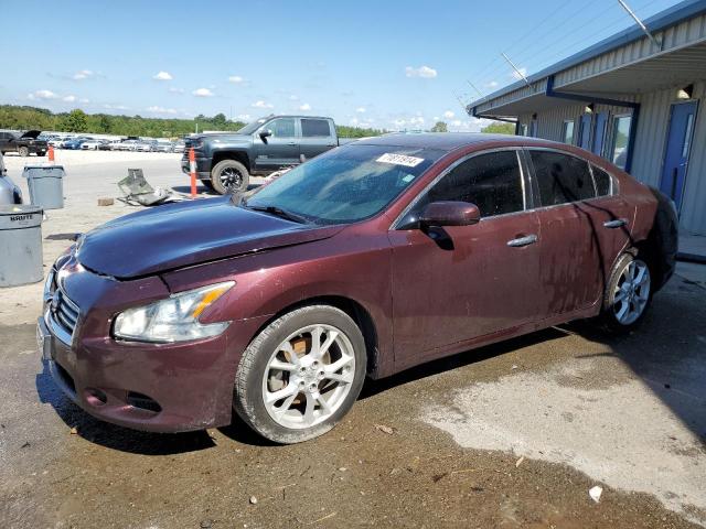 1N4AA5AP2EC906589 - 2014 NISSAN MAXIMA S BURGUNDY photo 1