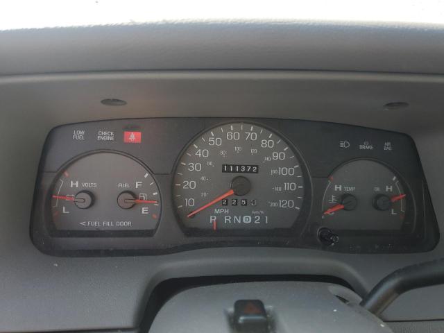 2MEFM75W21X706909 - 2001 MERCURY GRAND MARQUIS LS WHITE photo 9