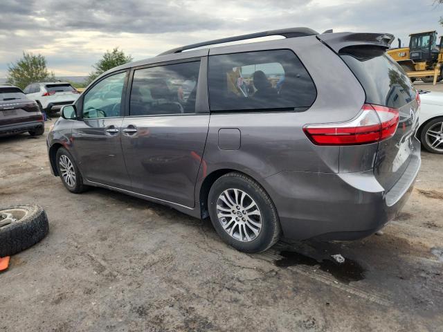 5TDYZ3DC1KS972771 - 2019 TOYOTA SIENNA XLE ნაცრისფერი ფოტო 2
