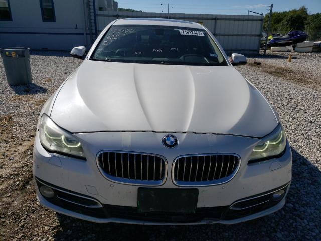 WBAKN9C59ED000825 - 2014 BMW 550 I WHITE photo 5