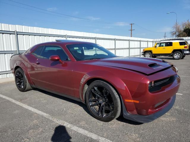 2C3CDZFJ6MH517752 - 2021 DODGE CHALLENGER R/T SCAT PACK BURGUNDY photo 4