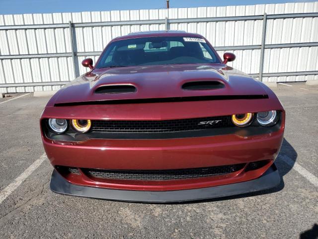 2C3CDZFJ6MH517752 - 2021 DODGE CHALLENGER R/T SCAT PACK BURGUNDY photo 5
