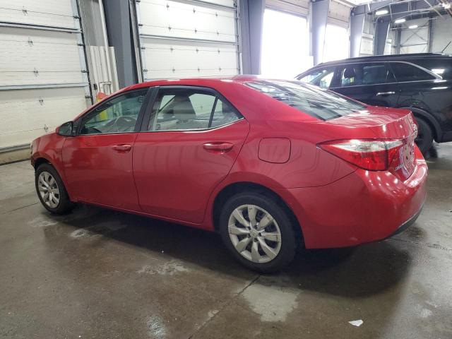 2T1BURHE6FC232957 - 2015 TOYOTA COROLLA L Qırmızı foto 2