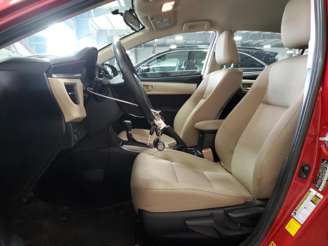 2T1BURHE6FC232957 - 2015 TOYOTA COROLLA L Qırmızı foto 7