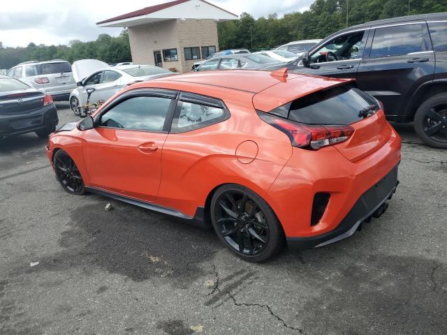 KMHTH6AB3KU015141 - 2019 HYUNDAI VELOSTER TURBO 橙色 照片 2