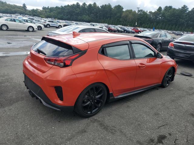 KMHTH6AB3KU015141 - 2019 HYUNDAI VELOSTER TURBO 橙色 照片 3