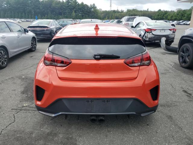 KMHTH6AB3KU015141 - 2019 HYUNDAI VELOSTER TURBO 橙色 照片 6