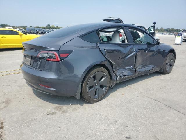 5YJ3E1EA4MF087088 - 2021 TESLA MODEL 3 GRAY photo 3
