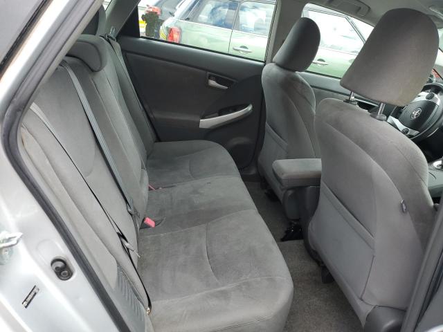 JTDKN3DU5A5158833 - 2010 TOYOTA PRIUS ვერცხლისფერი ფოტო 10