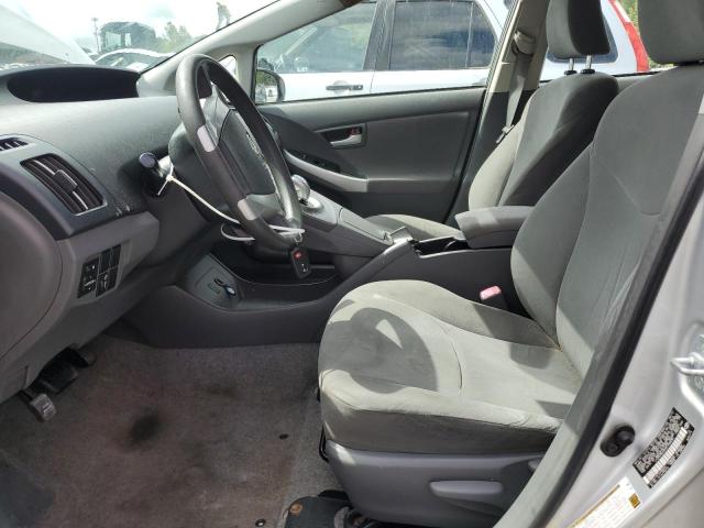 JTDKN3DU5A5158833 - 2010 TOYOTA PRIUS ვერცხლისფერი ფოტო 7